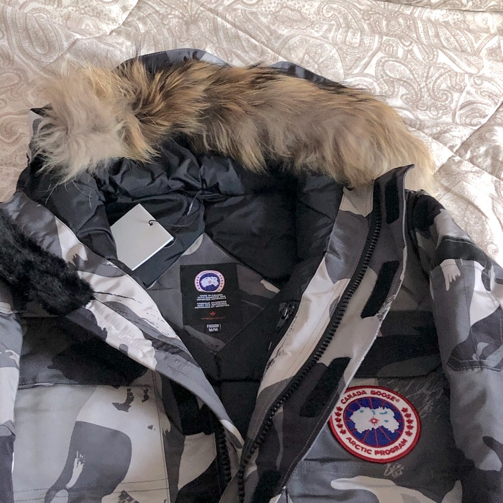 Puffer winter jacket